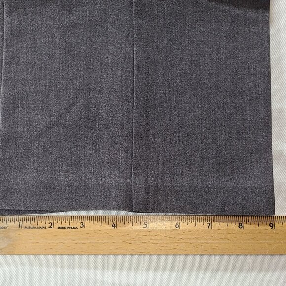 Women’s Grey Straight Leg Dress Slacks Size 6 Career Office Classic Pants - Picture 4 of 11
